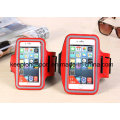 Boîtier de téléphone portable en néoprène et en PVC à la mode de couleur rouge 3 mm